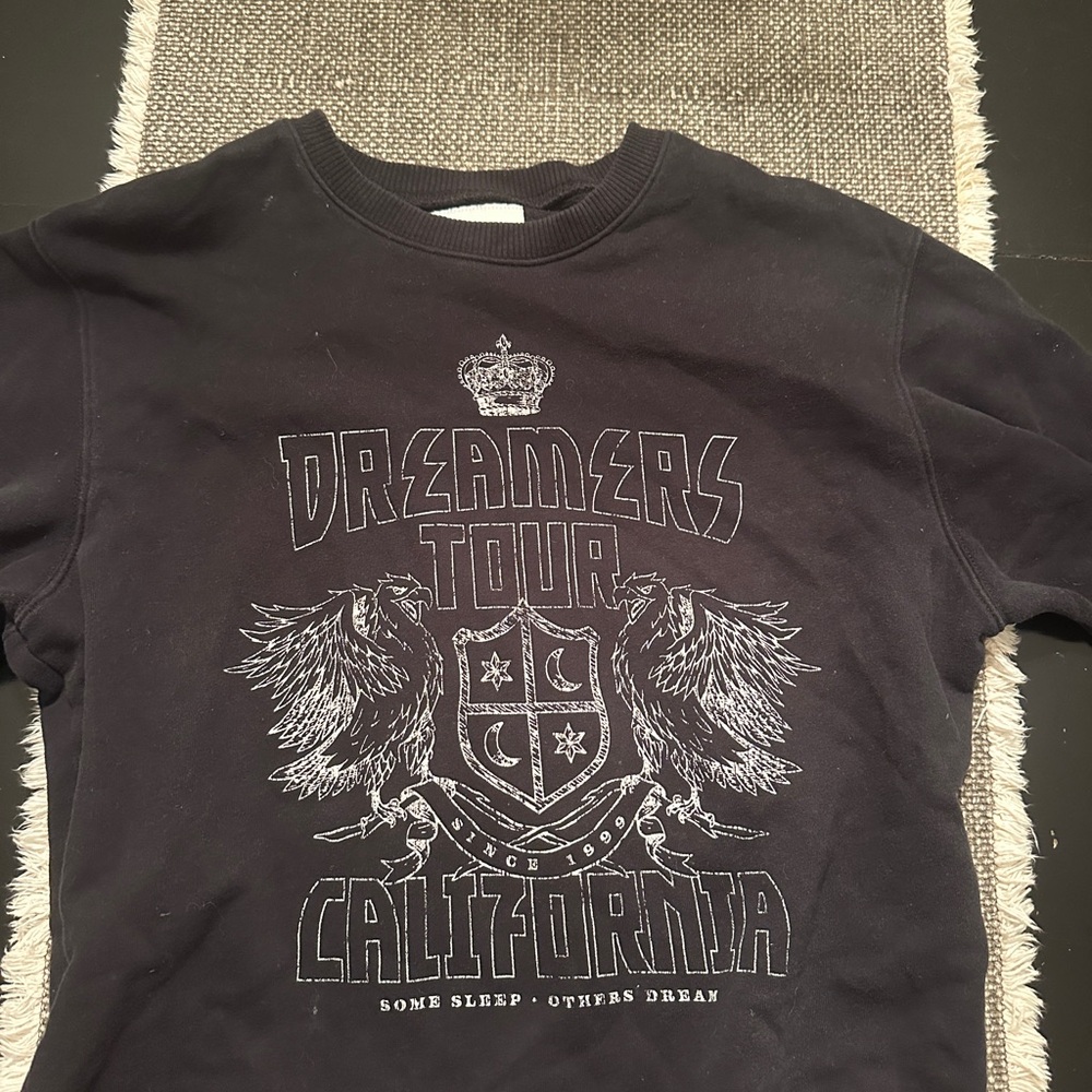 Hollister Black Dreamers Tour Sweatshirt